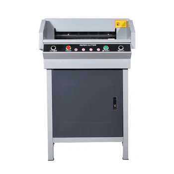 

Electric Paper Guillotine Machine,450 Paper Cutting Machine, Paper Trimmer Machine With High Quality Cutting Width 450mm 220v