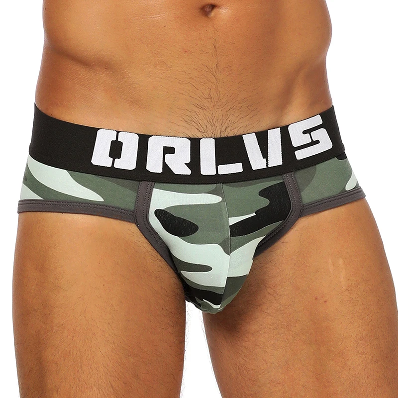 Мужское нижнее белье трусы из хлопка в полоску сексуальные мужские cueca masculina