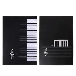 18 листов музыка практика Тетрадь фортепиано скрипка книга Универсальный пять-линии спектра