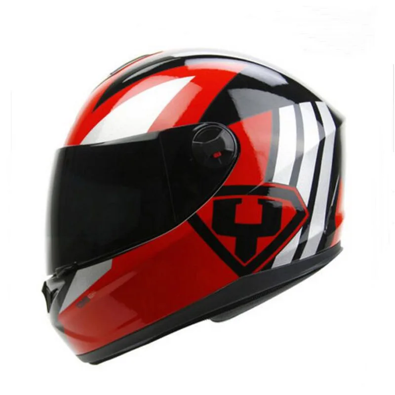 YOHE YH966 мотобайк Casco Capacete De Moto зимний теплый водонепроницаемый ветрозащитный мотоциклетный полный гоночный шлем - Цвет: Style 14