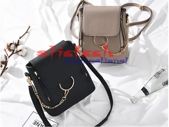 

by dhl or ems 20pcs 2017 New Backpack Women Designer bags High Quality Black School Bags For Teenagers Girls