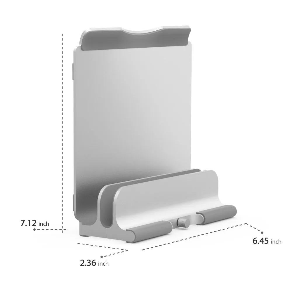 SeenDa Aluminum Vertical Laptop Stand for MacBook Pro Air 11-13\