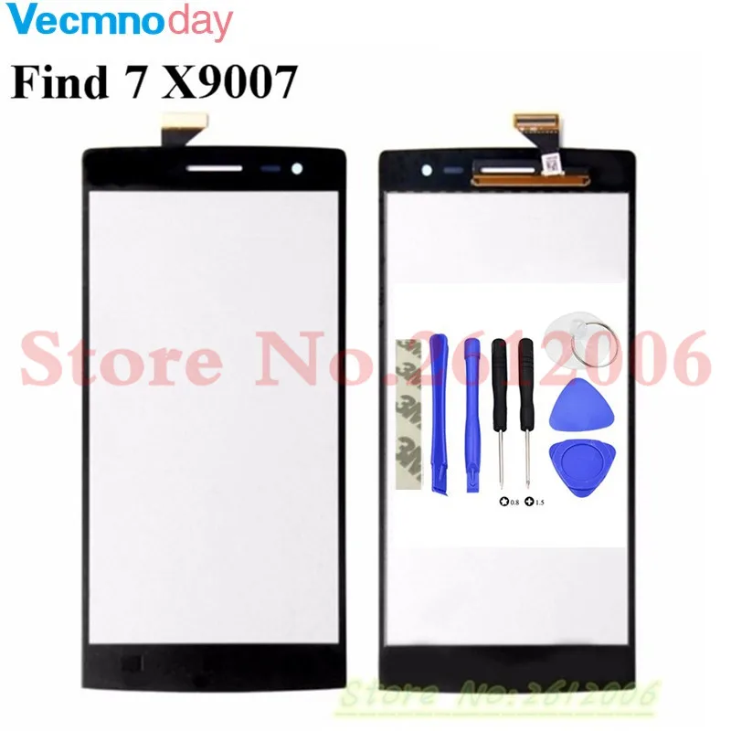 

Vecmnoday New Touch Screen Digitizer Glass Panel For Oppo Find 7 7a X9000 X9006 X9007+tools