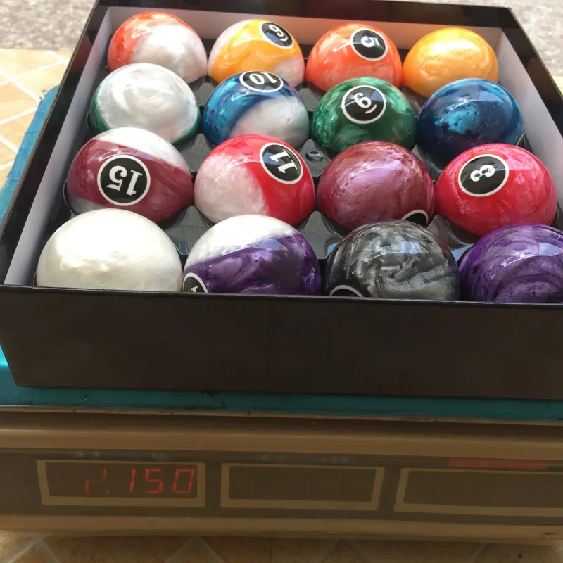 Vintage Billiard Ball Set - Mid Century Bakelite Pool Balls