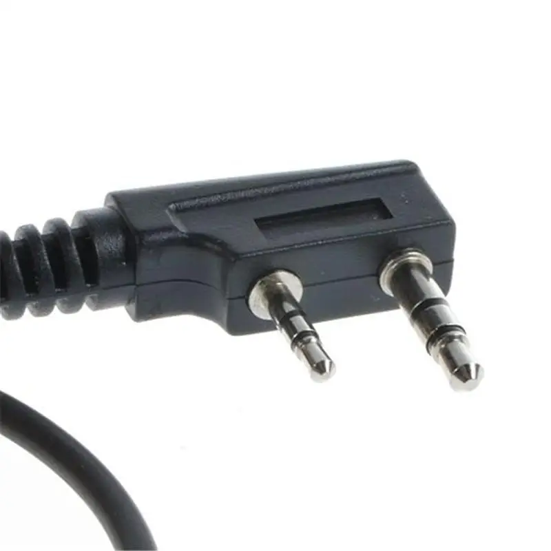 K Plug 1,2 m наушники с микрофоном, гарнитура, наушники для рации, наушники для Baofeng UV-5R Plus BF-888s, GT-3, двухсторонняя радио гарнитура