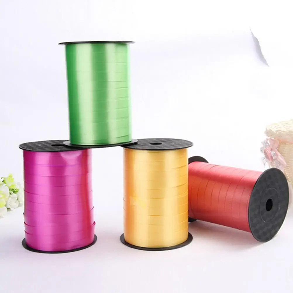 250yards 5mm DIY Balloon Ribbon Wedding Decor Wholesale gift packing Christmas ribbonsin
