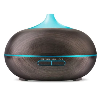 

Aroma Diffuser, 300ml Essential oil Diffuser Electric Ultrasonic Humidifier Aromatherapy Cool Mist Humidifier,7 Color LED Lights