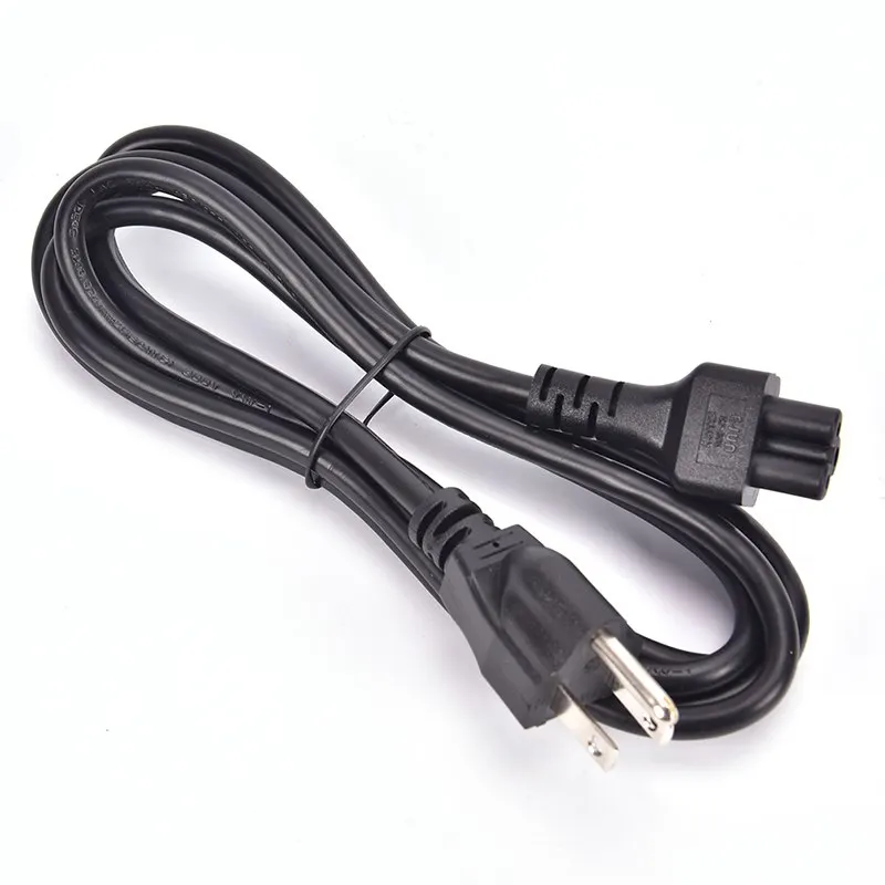 

3 Prong Computer AC Adapter Lead 3 Pin Power Cords Cable Power Adapter Extension Cords Cable USA US Plug