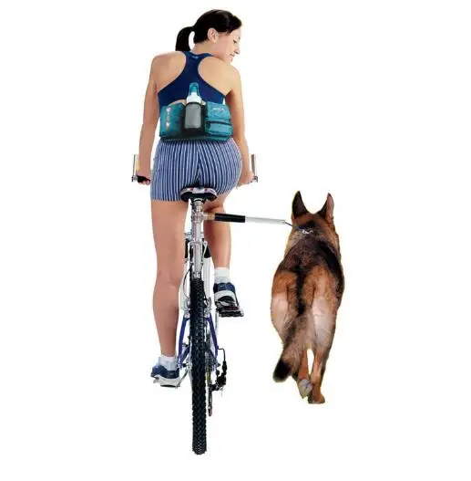 Собаки велосипед пояса тяги Pet BikeTraction веревка велосипед тренажер крепления хэндс-фри поводок велосипеда собаки