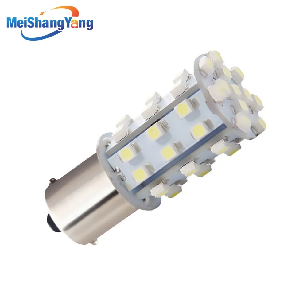 

1156 BA15S P21W 42 SMD Pure White Tail Brake Turn Parking 42 LED Car Light Bulb Lamp 12V External Lights Car Light Source