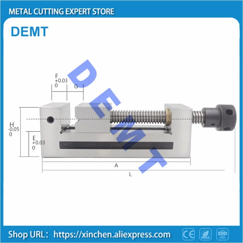 QGG63 2," Высокая ручная точная машина тиски 2,5 дюймов Правый Угол Тиски шлифовальный станок с ЧПУ тиски Gad щипцы для поверхностного шлифования