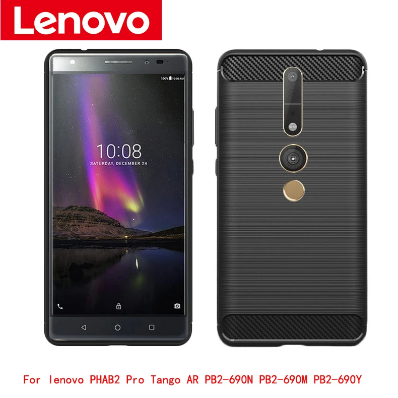 

Silicon protective Case For lenovo PHAB2 Pro Tango AR PB2-690N PB2-690M PB2-690Y Case for tablet Protective Phone Case+gift