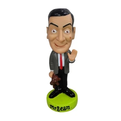 

Mr. Bean Rowan Atkinson Wacky Wobbler Bobble Head PVC Action Figure Collection Toy Doll 7" 18cm with Retail Box