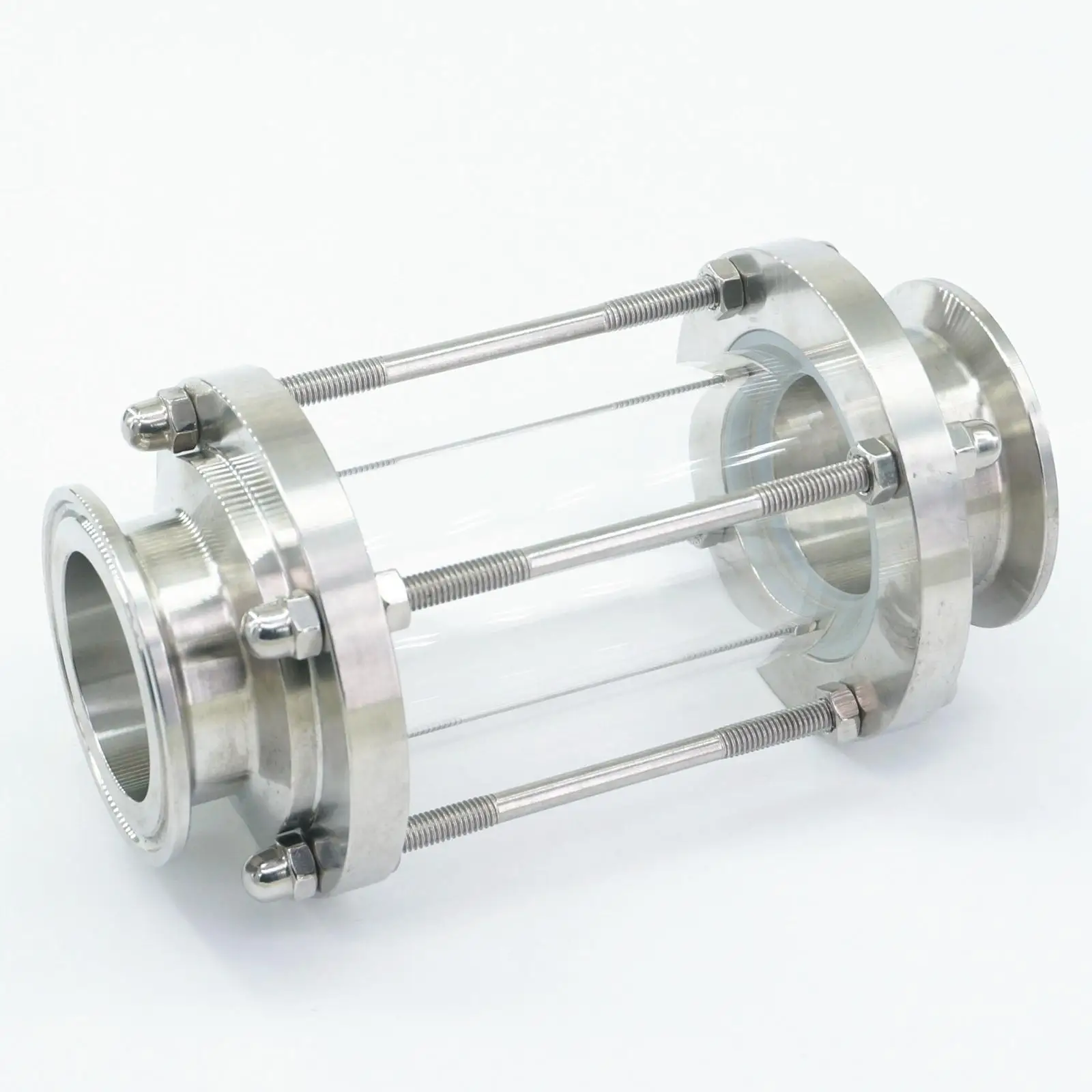 Fit Tube OD 45mm Tri Clamp 2&quot 304 Stainless Steel Sanitary Fitting Flow Sight Glass For Homebrew | Обустройство дома