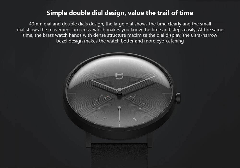 Оригинальные кварцевые Смарт-часы Xiaomi Mijia BT IP67 водонепроницаемые механические умные часы с шагомером и интеллектуальным напоминанием для Android IOS