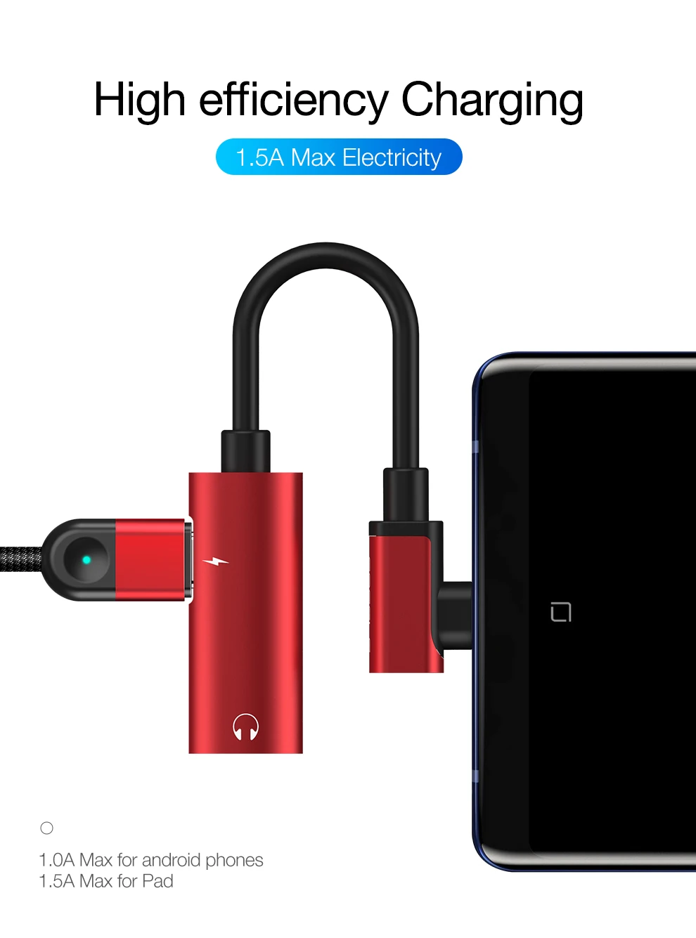 Cafele OTG type C до 3,5 мм AUX и USB C Женский аудио адаптер 2в1 для Xiaomi 8 samsung S9 адаптер для наушников