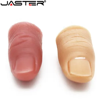 

JASTER hot fashion creative Male and female fingers real capacity USB flash drive 2.0 4GB/8GB/16GB/32GB/64GB memory stick