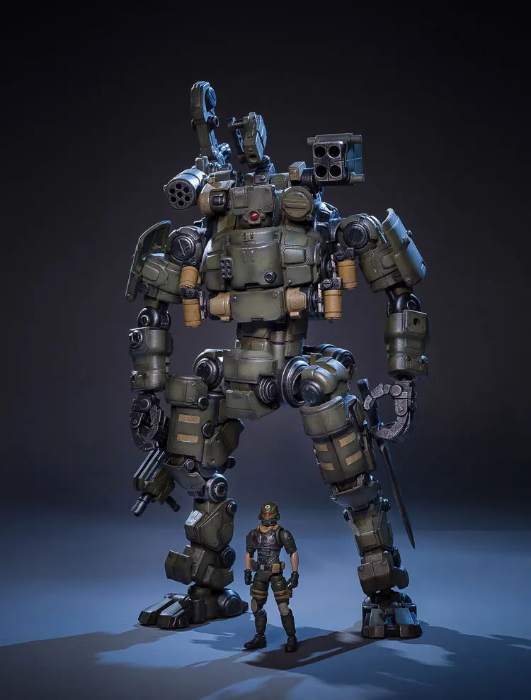 В наличии 1/24 JOYTOY фигурку аниме меха робот военный солдат набор РАГО и фенлина