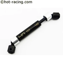 Hot racing Steel center drive shafts 107 142mm for Axial Wraith SCX10