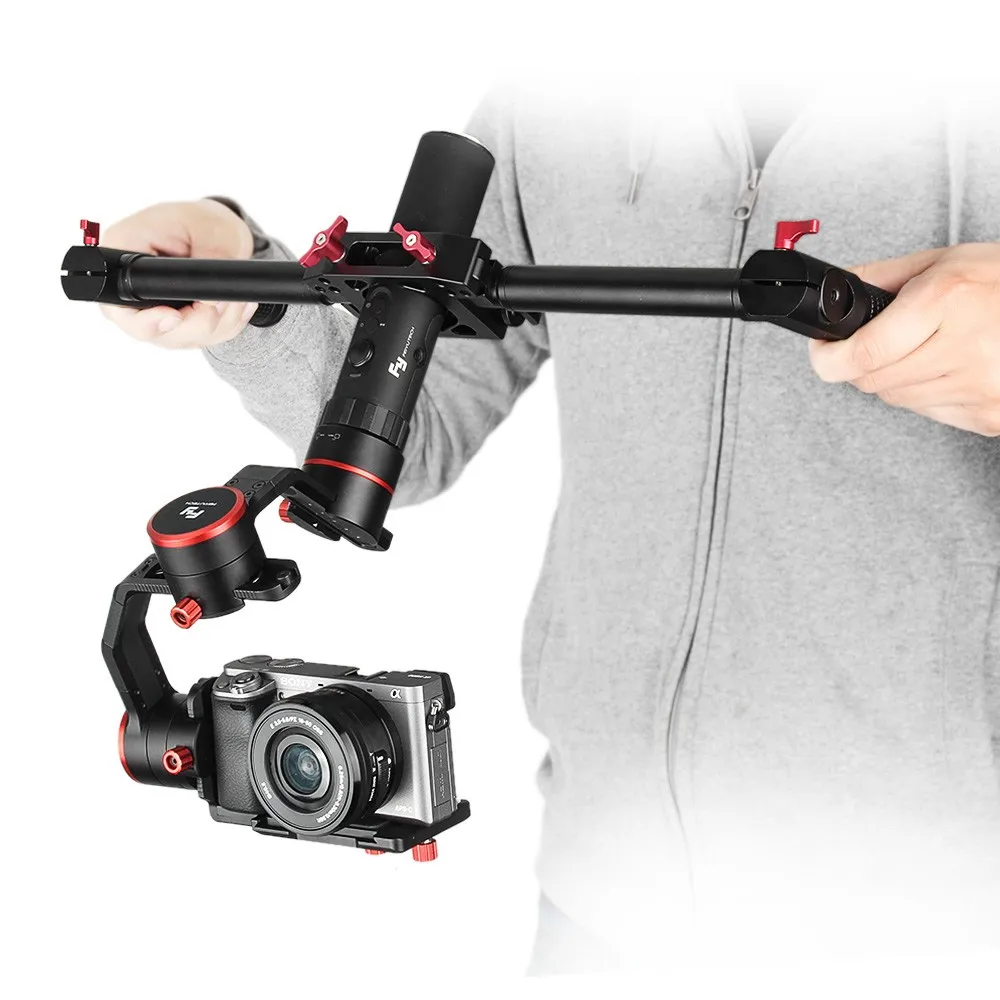 EACHSHOT DH 1 двойной ручкой карданный захват ручной Руль кронштейн для Zhiyun 2 крана V2