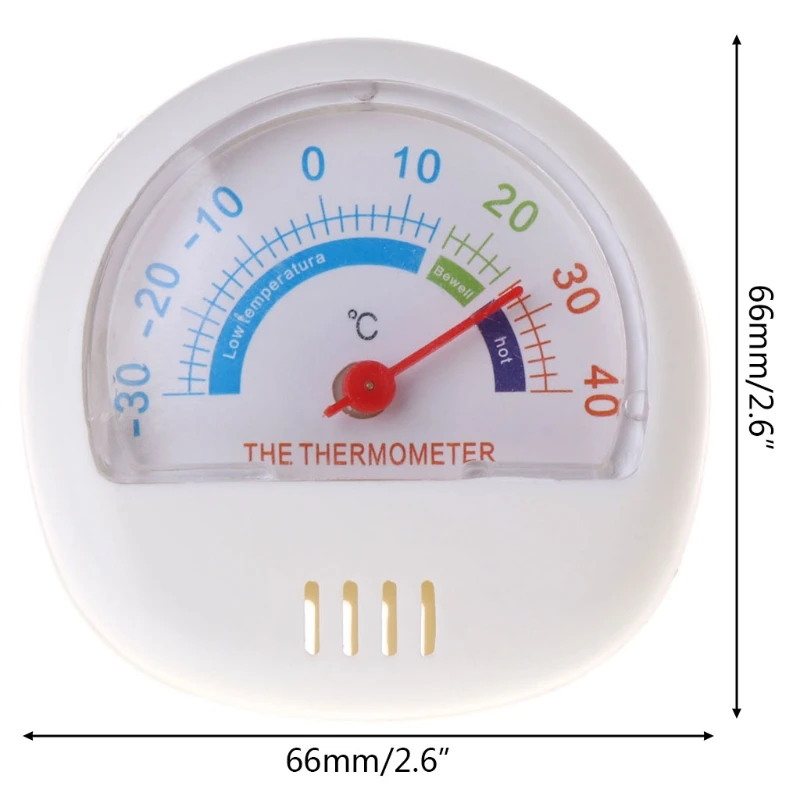 

Thermometer Fridge Refrigerator Freezer Indoor Outdoor Dial Temperature Gauge W-store Jan15