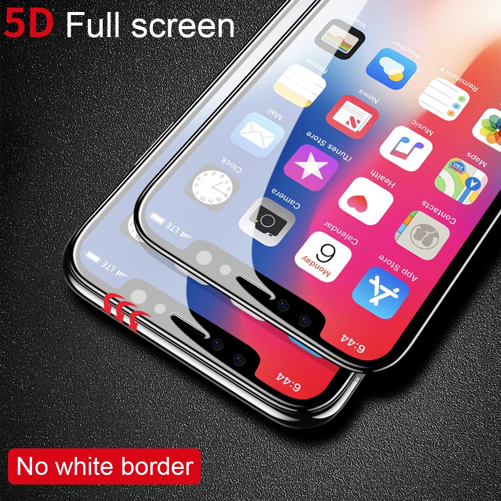 Essager 5D защита для экрана iPhone 11 Pro XS Max XR X S R закаленное стекло Передняя крышка
