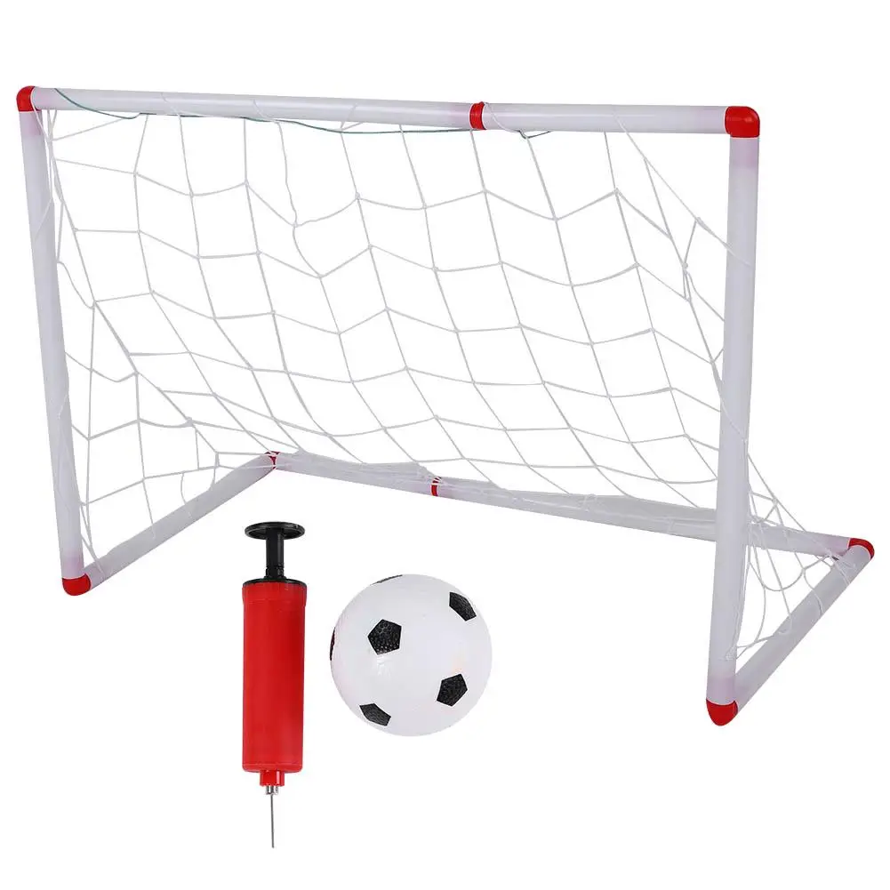 Assemble Children Football Goal And Soccer Net 86x40x55cm Kid Football Net Door Sports Toys Set Football Gate Soccer Inflator Soccers Aliexpress