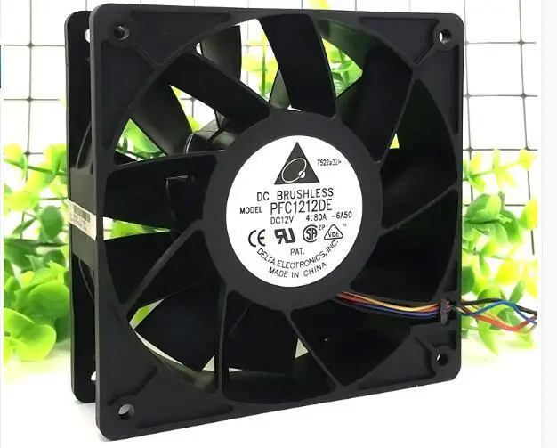 PFC1212DE DC 12В 4.8A 12038 12 см супер большой объем воздуха насильственный муравей S7S9 общий