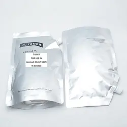 Jianyingchen совместимый черный Заправка тонер для принтера Lexmark E120/E120N/E250 (3 упак./лот) 500 г в пакете