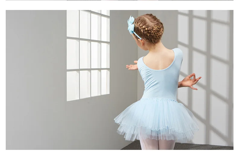 Классическое балетное платье-пачка для девочек новые детские кружевные платья для танцев на заказ женские танцевальные балерины трико B-6903