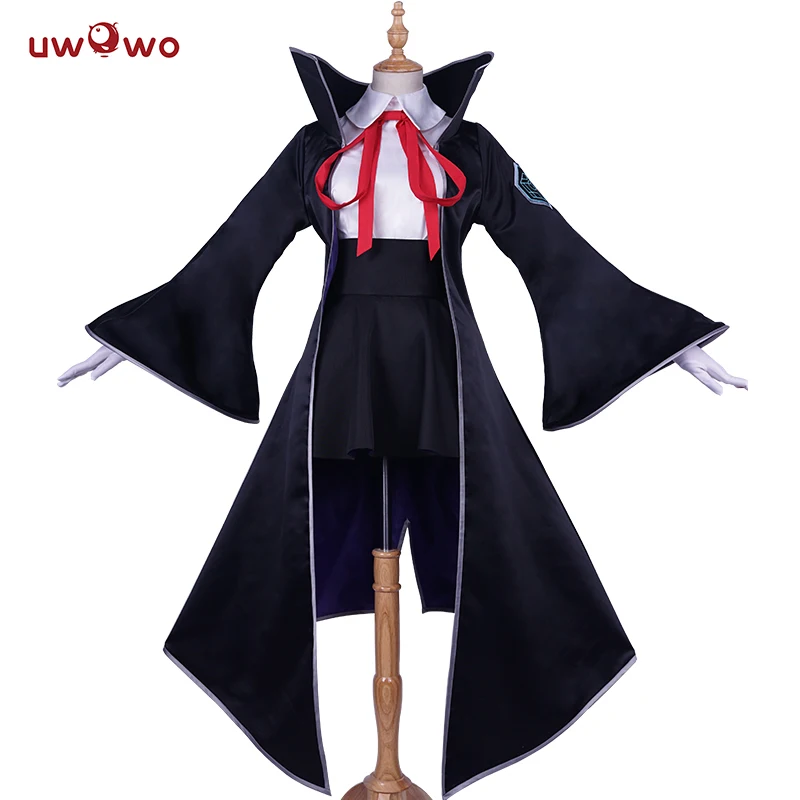 UWOWO Аниме игра Fate/EXTRA CCC BB Косплей Костюм Kokui Byibyi черное пальто Луна Рак костюм