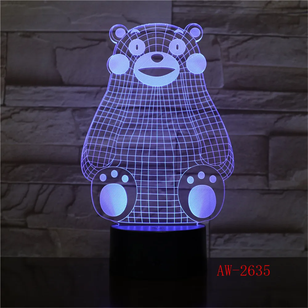 Usb 3D Led сенсорный выключатель обувь атмосферный ночник для спортивных вентиляторов спальня движение светильник Настольная лампа AW-1133