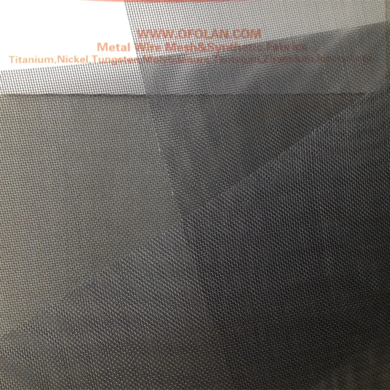 

Titanium Wire Mesh For Battery Current Collector And Electrode