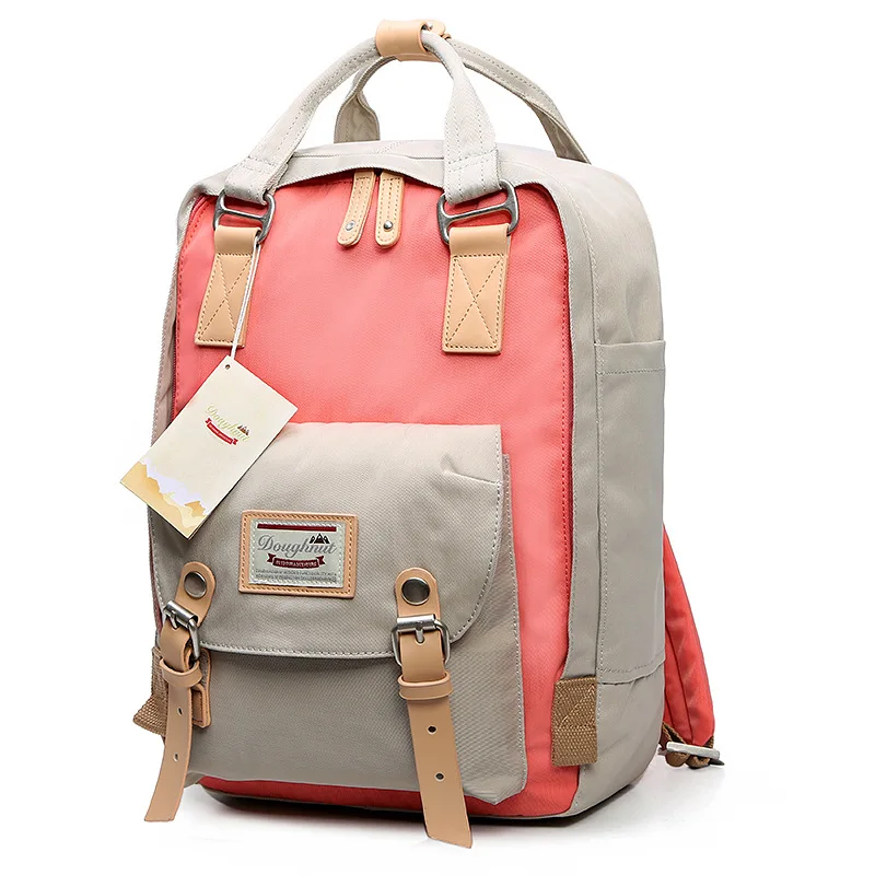Японский и корейский женский рюкзак большой емкости Школьный брезентовый Рюкзак для девочек Модные Винтажные дорожные сумки для ноутбуков - Цвет: P