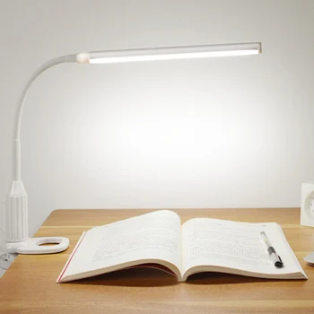 

LED Mini Clip Light Clamp USB Charging Bendable Eye Protect Adjustable For Desk QJS Shop