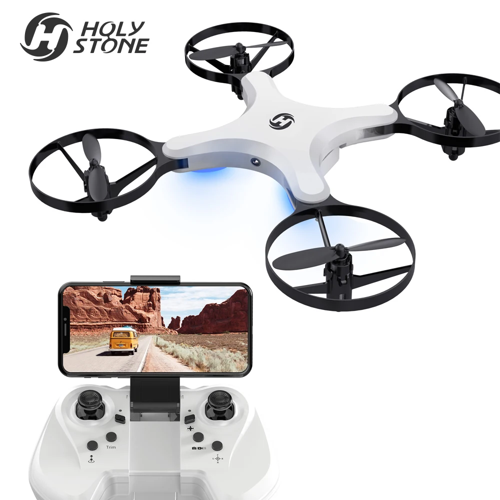 Holy Stone HS220 мини-Дрон с камерой 720P HD FPV Wifi RC Дрон двойной режим складной вертолет Квадрокоптер для детей