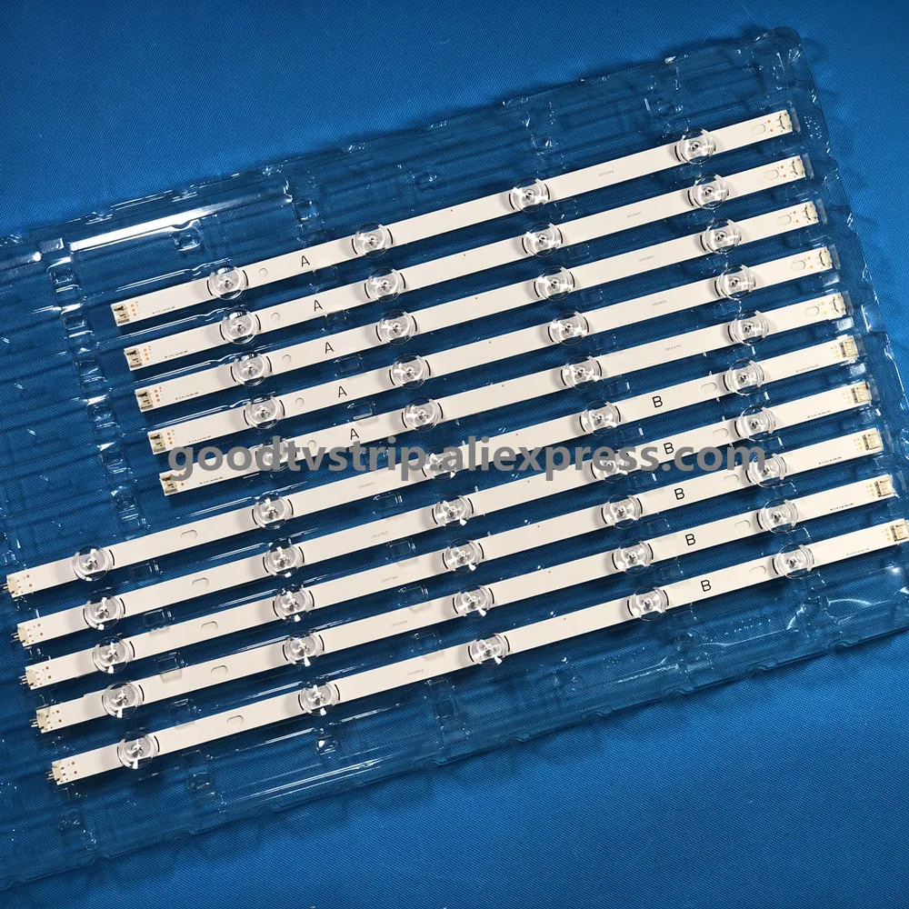 10pcs LED Backlight Strip for 49LB561B 49LB5550 49LB5610 49LB5500 49LB550B 49LB550U 49LB550V 49LB551U 49LB551V 49LB552U 49LB552V 5