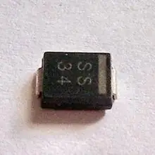 SS34 SMA диоды для подавления переходных скачков напряжения 1n5822 100 шт./лот