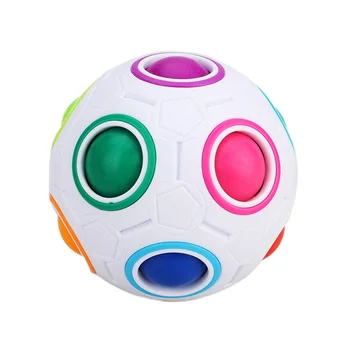 

Rainbow Magic Ball Spherical Children Toy Cube Ball Anti Stress Puzzles Balls Kids Toy Educational Toys For Children