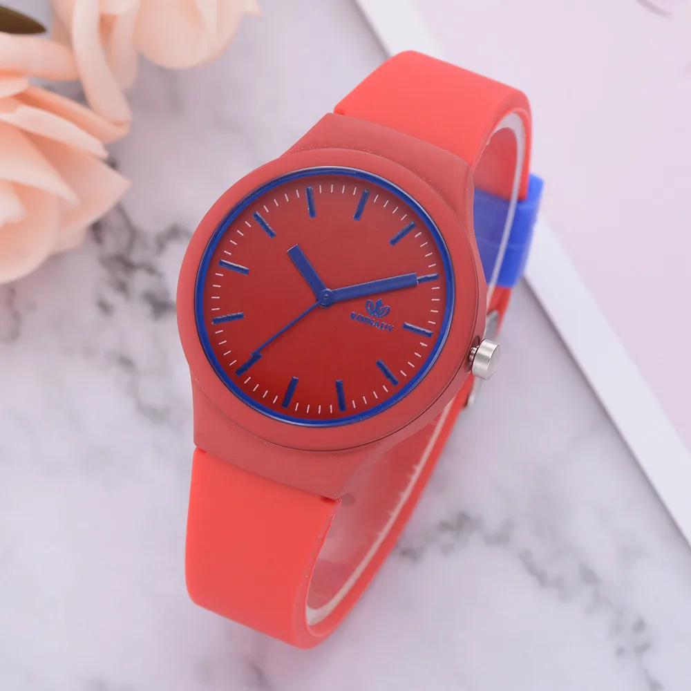Модные женские часы силиконовые роскошные часы женские повседневные женские кварцевые наручные часы reloj mujer zegarek damski