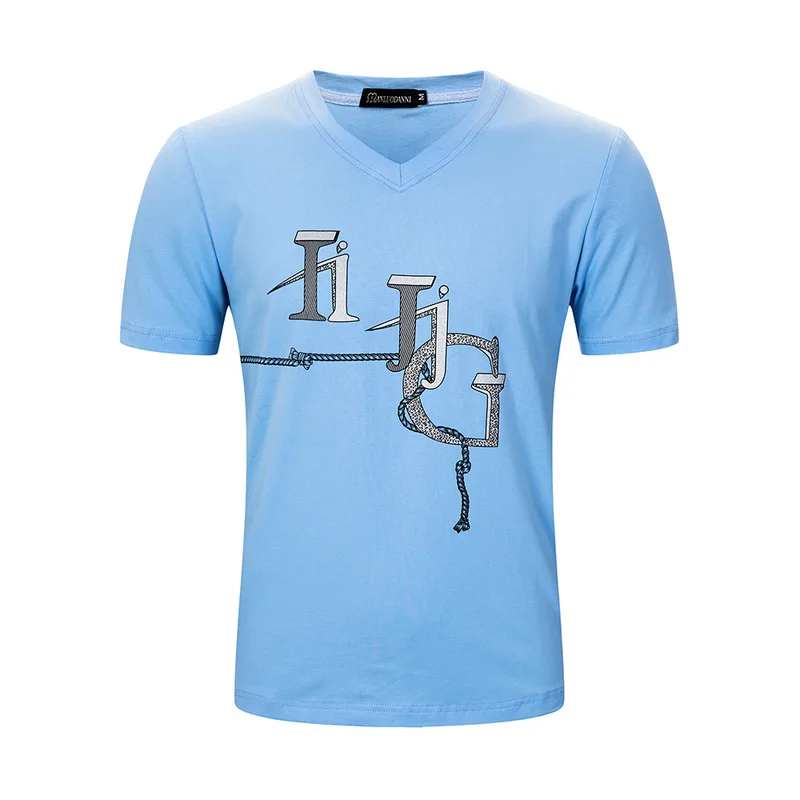 

New 2019 cotton short sleeve T shirt teenagers cultivate morality men s T shirt render unlined upper garment men s countries