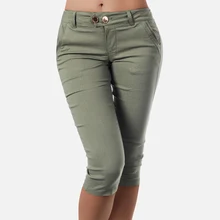 women's plus capri pants