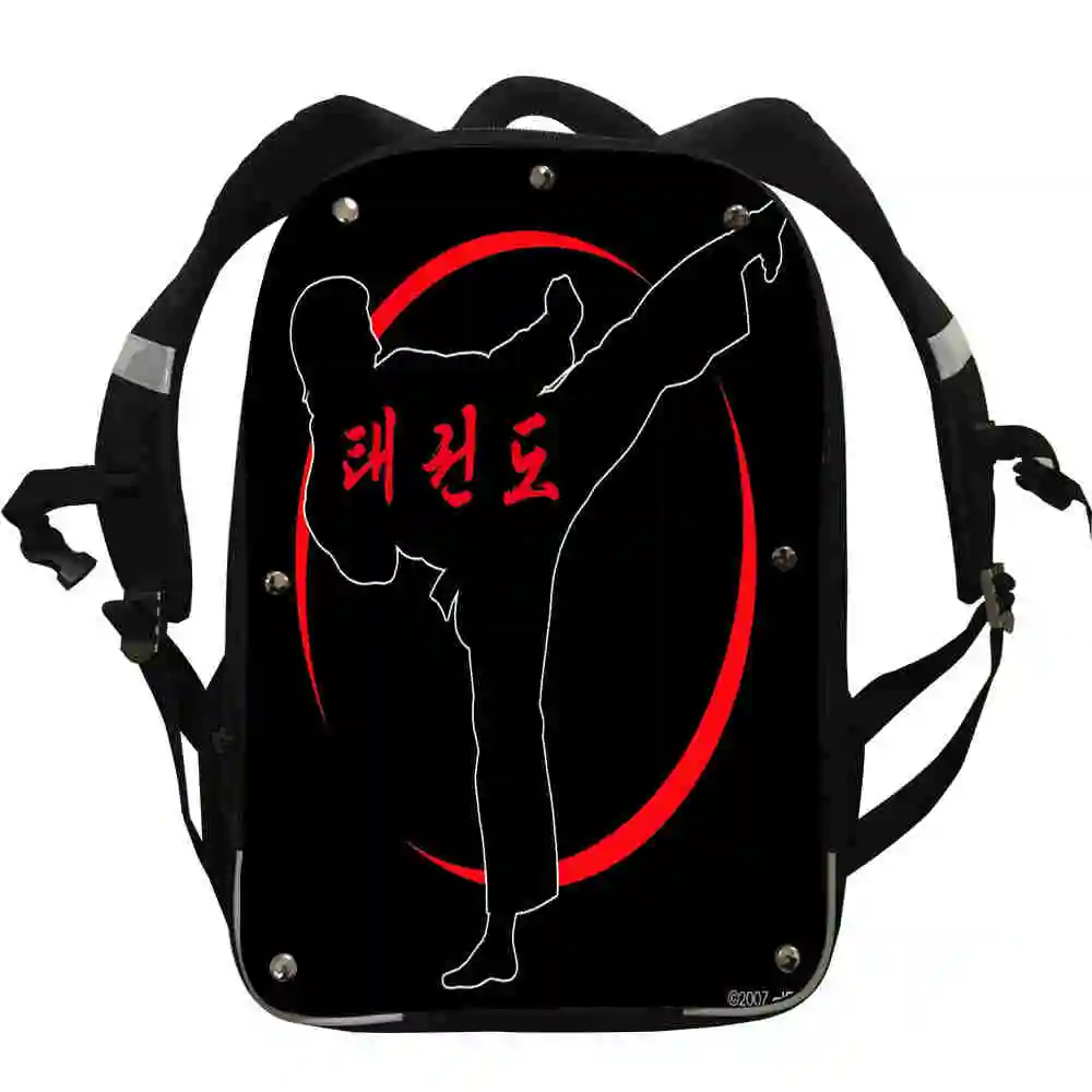Боевые дзюдо тхэквондо каратэ айкидо Jeet Kune Do рюкзак WiFi животные для женщин мужчин мальчиков девочек подростков школьные сумки Mochila Bolsa - Цвет: C