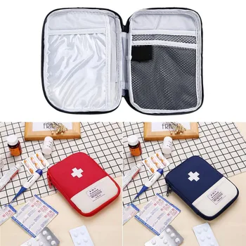 

Portable Outdoor Travel First Aid Kit Medicine Bag Home Small Medical Box Emergency Survival Pill Case Drug storage package M/L