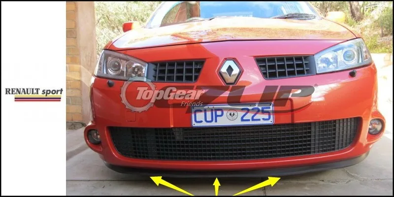 Lábios para Renault Saia para Topgear Pára-choques Lábio Defletor Scenic Frente Spoiler Amigos Carro Tuning Vista - Corpo Kit Tira 5 Pára-choques lábio defletor lábios para renault scenic