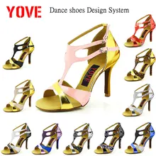 YOVE Design System w124 16 DIY Dance Shoe Women s Latin Salsa Dance Shoes