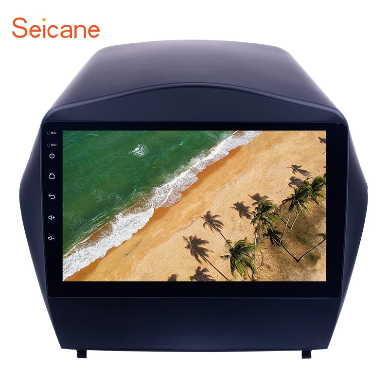 Seicane 2Din Navi Стерео Android 9 0 HD &quotАвтомагнитола для hyundai IX35 2009-2015 gps сенсорный