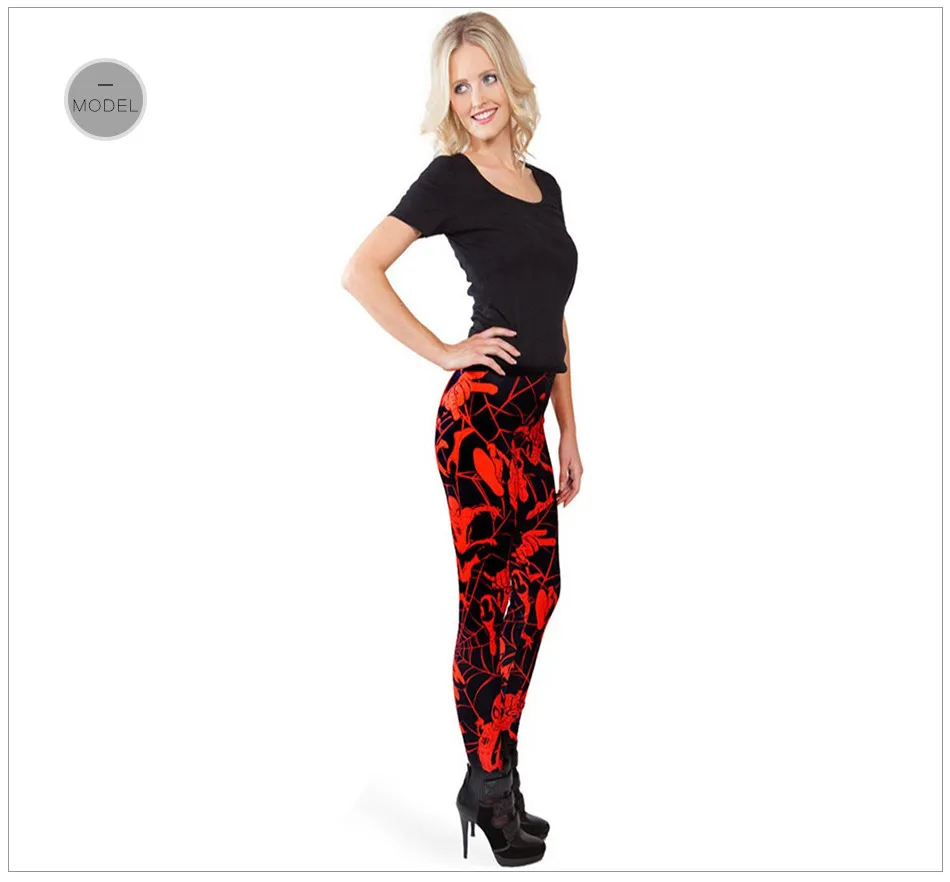 [You're My Secret] Sexy Joker Girl  Super Hero CosPlay Comic Cartoon Deadpool Classic Print leggins Women Leggings Fitness yoga pants for women