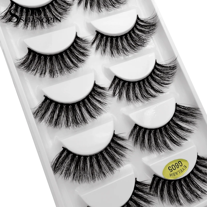 Lotes de Preço por Atacado Feitos à Mão Novo Vison Cílios Postiços Natural Longo 3d Maquiagem Falso Cils 50 15 vison cílios postiços feitos à mão cílios