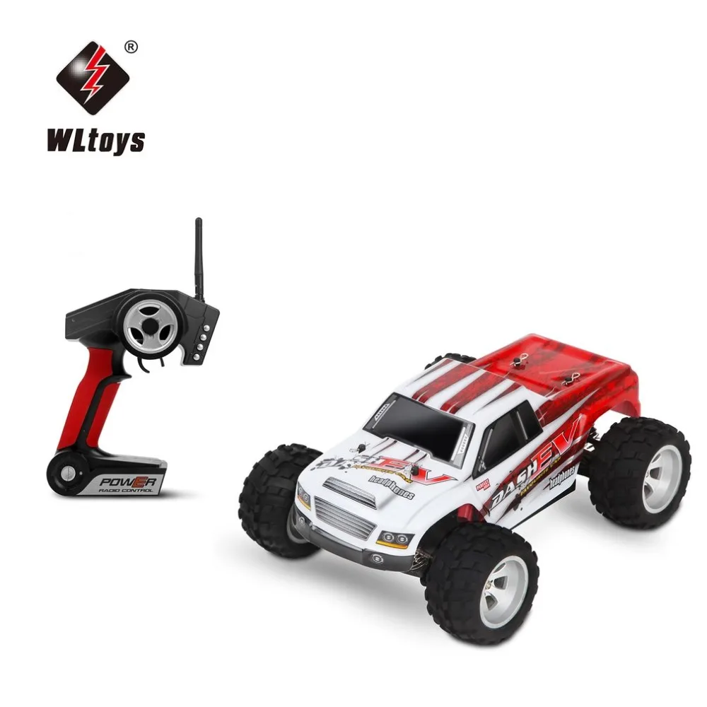 WLtoys A979-B радиоуправляемые машинки 2,4 ГГц 1/18 масштаб полный пропорциональный 4WD 70 км/ч высокая скорость Электрический RTR внедорожный Радиоуправляемый автомобиль матовый мотор